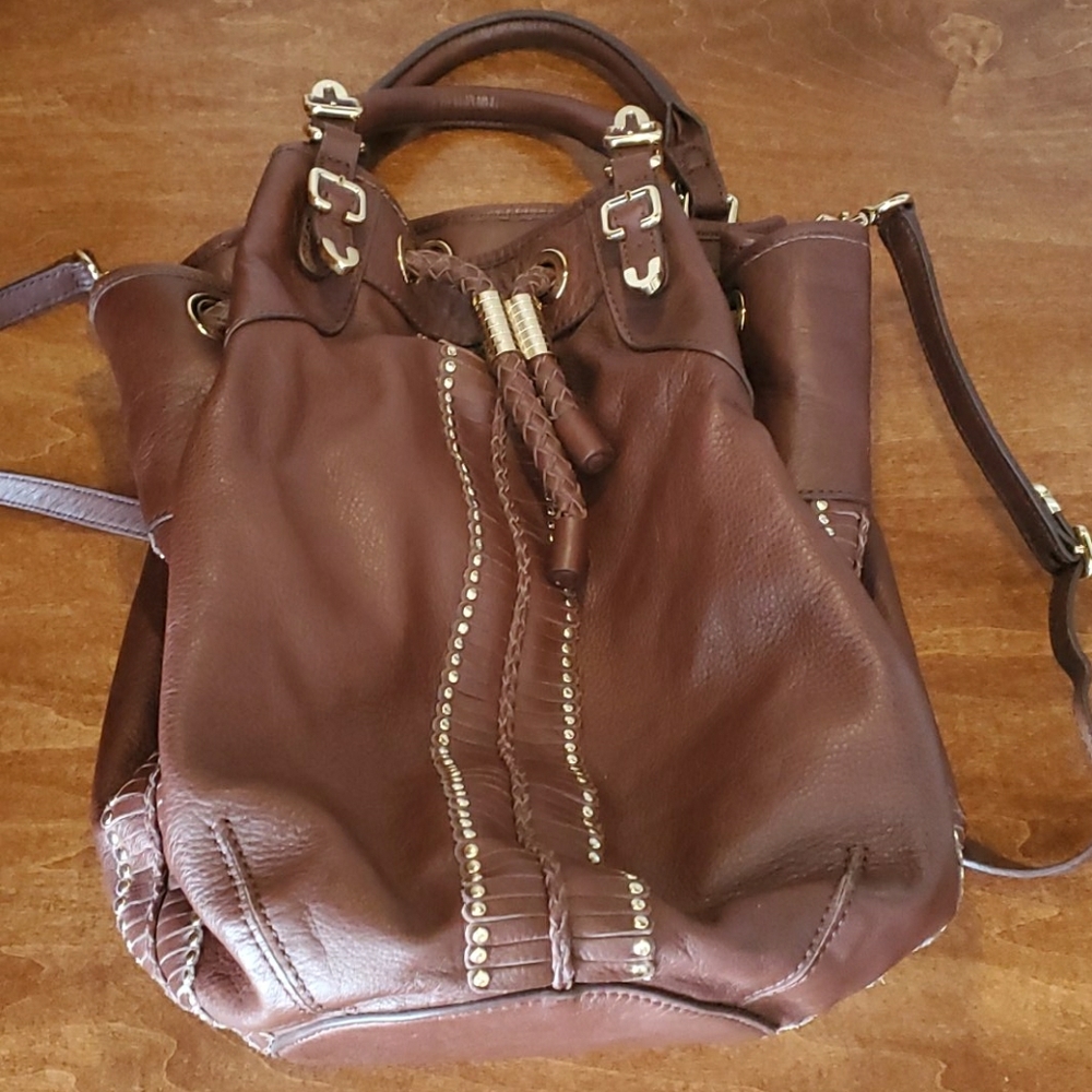 Rebecca Minkoff Brown Leather handbang/shoulder